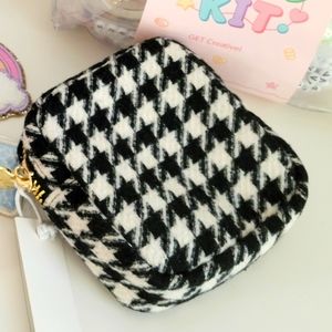 Stoney Clover Lane London Houndstooth Mini Pouch